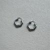 Miaomiao Mismo Estilo Círculo Esmalte Hebilla de Oreja Moda Temperamento Sentido Avanzado Minimalista Aro Irregular Pendientes Pendientes Pendientes de Mujer