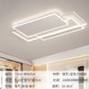 Lámpara de sala de estar, lámpara de techo minimalista de estilo crema claro, moderna, sencilla y atmosférica, paquete completo para toda la casa.