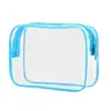 Bolsa de Maquillaje Transparente de PVC para Mujer, Bolsa para Snacks de Gran Capacidad, Amigable con la Inspección de Seguridad del Aeropuerto, Fácil de Limpiar, Alta Definición, Diseño de Nicho