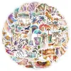 50 lindas pegatinas de graffiti de animales marinos de viento pegatinas de animales creativas para taza de agua computadora pegatinas decorativas impermeables