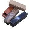 Caja de almacenamiento de colección estilo japonés de secuoya, caja para recuerdos de pelo de mascota y barba, caja de sellos extraíble de madera de nogal