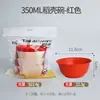 Tazones Desechables de Arroz al por Mayor para Banquetes de Boda, Vajilla Roja, Tazones de Cáscara de Arroz, Tazones para Sopa Resistentes a Altas Temperaturas, Tazones Redondos, Tazones Desechables