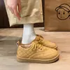 Zapatos de Algodón Cálidos Engrosados con Cordones y Suela Blanda para Mujer 2026 Otoño/Invierno Nueva Llegada Zapatos de Algodón con Forro de Felpa para Mujer Casual Versátiles Botas de Nieve