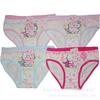 Ropa interior de algodón triangular para niños Ropa interior de algodón triangular de dibujos animados para niñas Bebés Niños Ropa interior de algodón al por mayor en stock