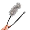 6 colores super hada organza bola de flor cabeza de pelo plancha de pelo dulce temperamento popular red popular perezoso peinado artefacto femenino