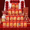 Decoraciones para Fiesta de Inauguración, Pegatinas de Cola, Pegatinas para Latas de Bebida, Decoración para Casa Nueva, Suministros para Ceremonia de Mudanza
