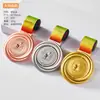 Nova produção de medalhas metálicas rotativas para eventos esportivos, corridas de maratona de campeões, futebol, medalhas de basquete e lembrancinhas