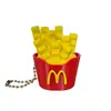 Producto Nuevo Transfronterizo Impreso en 3D Prensador de Papas Fritas de Trigo Alivio del Estrés Llavero Colgante Creativo Clicker de Punta de Dedo para Comida