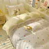 Conjunto de Três Peças para Dormitório, Conjunto Completo Liso para Cama de Solteiro, Casa de Repouso, Roupa de Cama Escolar, Conjunto de Seis Peças para Estudante Venda por Atacado