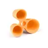 Pegada de caneta de três dedos para alunos do ensino fundamental, posicionamento dos dedos e correção da postura, escrita com pegada natural da caneta, manga elástica para caneta