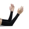 Mangas de gel para braços com proteção solar masculina e feminina, proteção UV para ciclismo e direção no verão, alta elasticidade, respiráveis, protetores de braço finos de seda gelada