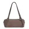 Bolsa de mão feminina estilo retrô, material camurça, design único, bolsa de ombro, grande capacidade, estilo coreano, exala uma vibe sofisticada e elegante, bolsa transversal