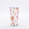 ¡Wow Taza Térmica Navideña para Exteriores Impresa en 3D Personalizada Taza de Cerveza con Patrón Personalizado Acero Inoxidable 20oz Taza para Coche
