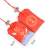 Bolsita Bordada Personalizada con Amuleto para Oración y Protección, Adecuada para Templos y Sitios Turísticos, Bolsa Colgante Vacía para Seguridad y Bendiciones