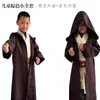 [Em Estoque] Star Wars Cosplay Obi-Wan/Anakin Conjunto Completo Fantasia Cosplay Halloween