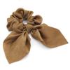 Gomas para el Cabello Scrunchies Estilo Europeo y Americano Scrunchies Flores para el Cabello de Orejas de Conejo Lazo Cuerdas para el Cabello de Satén Accesorios para el Cabello Venta al por Mayor