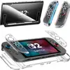 Capa Protetora para Console de Jogo Switch2 PC Fina Dividida Casca de Cristal Switch2 Protetora Casca de Cristal Dividida