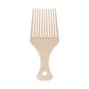 Peine Retro de Paja de Trigo para Aceite Peine para Peinado Esponjoso Peine para Hombres Peine Compañero para Peinado en Casa Peine de Horquilla de Dientes Anchos Peine para el Pelo de la Parte Posterior