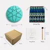 Fábrica de Origen Tambor Etéreo de 3 Pulgadas y 6 Tonos Venta al por Mayor Tambor de Lengua de Acero Tambor de Hierro Tambor de Lluvia Instrumento Musical de Regalo Tambor Etéreo Mini Transfronterizo