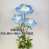 Flores grandes de arte en papel para accesorios de fotografía, decoración de escenas con flores artificiales, flores falsas para exhibición y decoración de centros comerciales