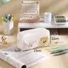 Linda Estuchera de Queso, Caja de Papelería de Aspecto Elegante de Nicho de Gran Capacidad, Bolsa de Papelería Multicapa Estilo Ins para Estudiantes de Primaria y Secundaria