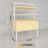 Gabinete de Joyería Mingchuang Pendientes Boutique Premium Tablero Ranurado para Collares y Diademas Pinza para el Cabello Contenedor Nakajima de Doble Cara