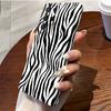 Artículo popular de comercio exterior: Funda Personalizada con Patrón de Zebra para Teléfono Adecuada para Samsung S23/S24 Ultra, Estuche Duro de Película Ultra Fina