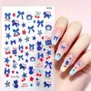 Entre nos Autocolantes de Unhas de Natal Mais Vendidos Elementos de Halloween em Relevo 5D Autocolantes de Nail Art DIY Enfeites Atacado
