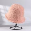 Chapéu de Pescador Quente de Pelúcia Outono e Inverno Novo Estilo Japonês Chapéu de Pescador para Mulheres Sem Maquiagem, Chapéu de Pescador Emagrecedor Atacado