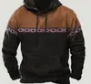 Suéter Estilo Europeo y Americano Tendencia de Moda Urbana Impresión Digital 3D Sudadera para Hombre Estación Independiente Amazon