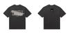 Três Etiquetas Completas, Exclusivamente para Vendas Transfronteiriças, Camiseta Masculina 100% Algodão Fio Duplo, Manga Curta, Alta Qualidade, Em Estoque