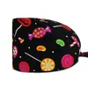 AliExpress Gorro Quirúrgico Estampado en Caliente Gorro de Médico para Laboratorio Gorro sin Visera para Enfermera Gorro Posparto Gorro para el Hogar Gorro de Cúpula