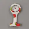 Venta al por mayor directa de fábrica, reloj de enfermera de silicona, reloj de enfermera de silicona con transferencia de agua, color del reloj de enfermera, reloj de enfermera