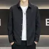 Jaquetas masculinas para atacado transfronteiriço 2026 primavera e outono novo estilo gola lapela casaco casual masculino casual versátil top