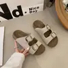 Chanclas Casuales Retro de Suela Gruesa para Mujer 2026 Verano Nuevo Estilo Sandalias de Moda Casual para Playa para Combinar con Faldas