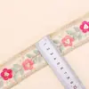 Cuello Bordado de Lentejuelas con Flor Estilo Étnico de 4.5cm, Falda, Zapatos, Sombreros, Bolsos, Accesorios, Accesorios de Ropa