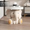 Banqueta para Cambiar Zapatos de Elefante, Taburete Zapatero para Entrada, Regalo de Inauguración, Adorno de Pie, Decoración del Hogar con Almacenamiento, Entrada de Sala de Estar