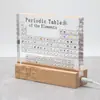 Modelo Físico 3D de la Tabla Periódica de los Elementos para Química de Secundaria - Regalo Práctico para el Día del Maestro, Decoración de Estudio, Adorno de Escritorio