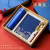 Conjunto de Cadernos A5 Tendência Nacional Personalizado Criativo Estilo Chinês Caderno de Lembrança Caixa de Presente Caderno Pode Imprimir Logo