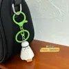Llavero Colgante de Fútbol Bádminton con Expresión Linda Tridimensional Divertido y Creativo Accesorios para Mochila Escolar de Estudiante Colgante para Pareja
