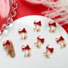Acessórios de Nail Art de Natal Desenho Animado Papai Noel Nail Art Enfeites Fofos Árvore de Natal Grampo de Cabelo DIY Acessórios de Resina Misturados