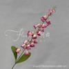 Simulação de lírio do Vale Orquídea comércio exterior simulação de casamento flor francês grande vento carrilhão voando andorinha pendurar relógio casamento decoração suave flor falsa