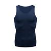 Chaleco de Fitness para Hombre, Secado Rápido, Alta Elasticidad, Transpirable, Deportes al Aire Libre, Baloncesto, Correr, Camiseta de Compresión Muscular, Camiseta de Manga Corta de Secado Rápido