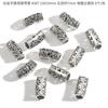 AliExpress liga pulseira colar cotovelo diy joias artesanais antiga liga de prata pulseira cotovelo acessórios pingente