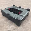 Caja de palets plegable grande, caja de rotación, palets, caja integrada, caja de transporte, caja de fruta, caja logística, palets de plástico