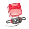 Adecuado para la luz trasera del Haojue Little Prince HJ125-8, la luz de freno trasera Lifan, Zongshen, Loncin, el conjunto de luz trasera GN125