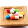 Cápsula de Dibujos Animados Color Pastilla Pequeño Sobre Hecho a Mano diy Pendientes Pendientes Bolsa de Materiales Funda de Teléfono Accesorios