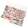 Envío gratuito en caja 16 colores hilo de algodón frotado a mano cuerda oculta línea de texto para jugar línea de juego diy hecho a mano color sólido hilo de algodón frotado a mano cuerda tejida
