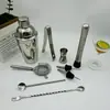 Conjunto de Coqueteleira de Aço Inoxidável Estilo Britânico, Coqueteleira, Copo de Mistura para Coquetéis, Conjunto Completo de Utensílios de Bar, Atacado de Bebidas Alcoólicas