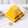 Set de caja de suspensión de película de PE en stock, caja de embalaje de joyería de anillo simple, pulsera y collar, caja de joyería de alta gama, hecho a medida
